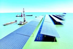 阳光被近900个脚球场大小的光伏厂领受